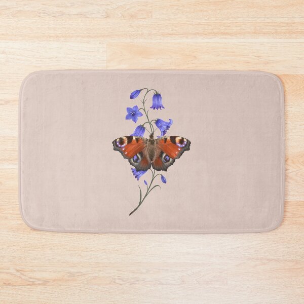 Item preview, Peacock Butterfly on Campanula designed and sold by Caitie-M.