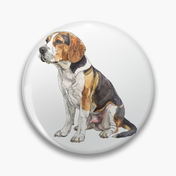 Item preview, Beagle Dog | Cute Puppy Aesthetic Art designed and sold by Mandayartstudio.
