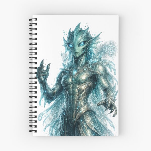 Item preview, Realistic Aquatic Alien Portrait designed and sold by Ruamid.