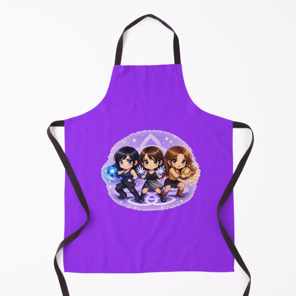 Item preview, Charmed chibi style, charmed characters fighting stance designed and sold by Wicca and mythical creatures .
