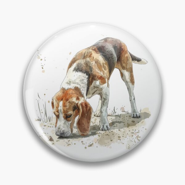 Item preview, Beagle Dog | Cute Puppy Aesthetic Art designed and sold by Mandayartstudio.
