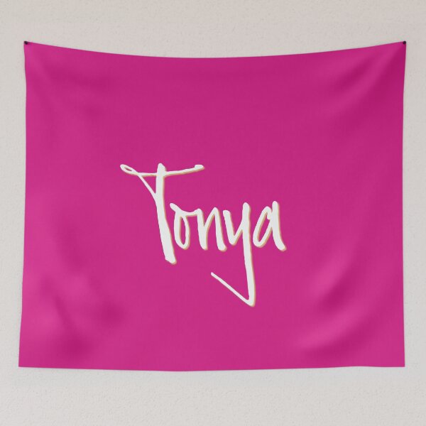 Item preview, TONYA personalized type design designed and sold by CharlottePlaceArt.