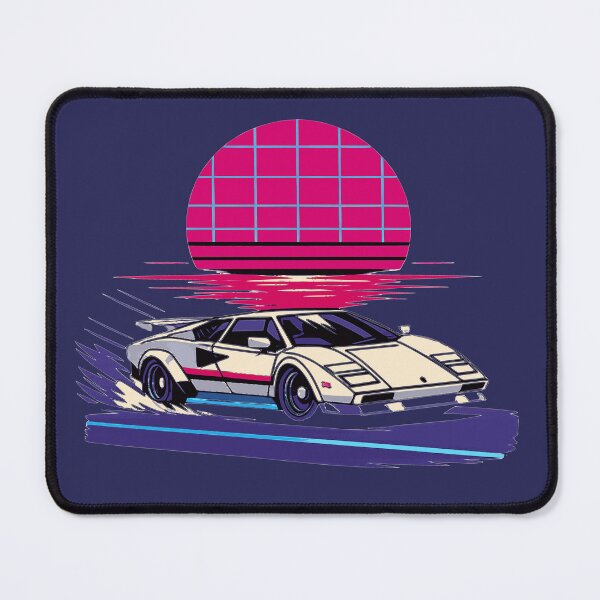 Item preview, Synthwave Retro Anime Midnight Apex designed and sold by KungPowUnicorn.