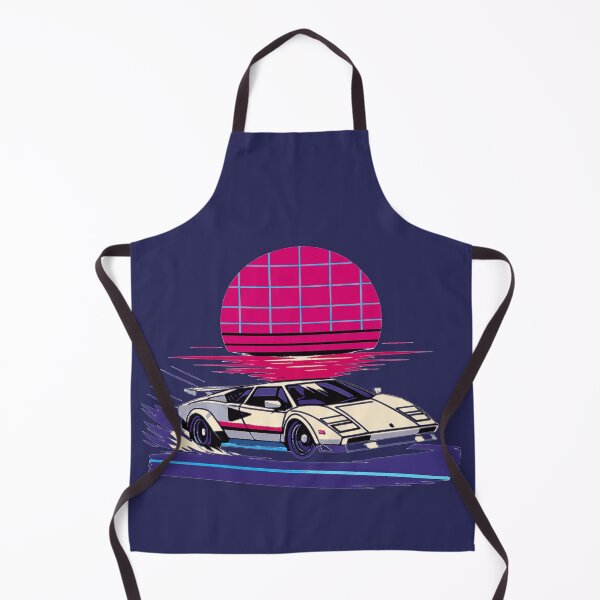 Item preview, Synthwave Retro Anime Midnight Apex designed and sold by KungPowUnicorn.
