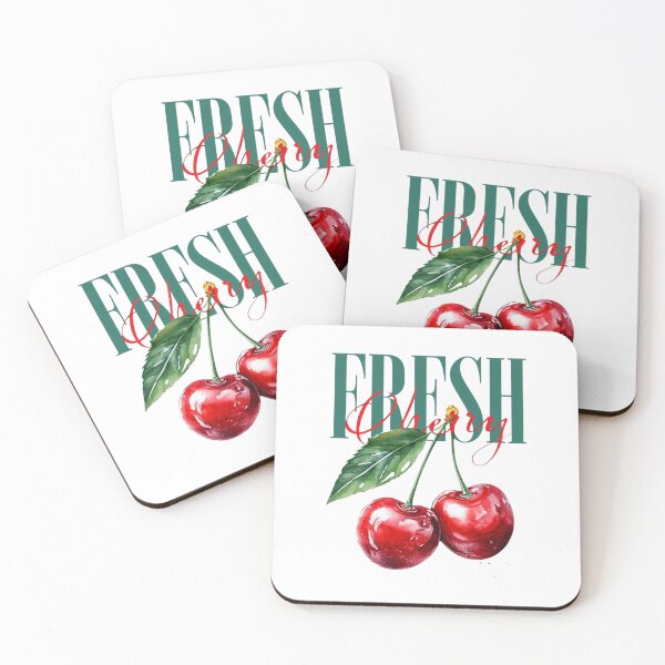 Item preview, Fresh Cherry Vintage Fruit Illustration | Botanical Red Cherry Design designed and sold by Palette & Hue.