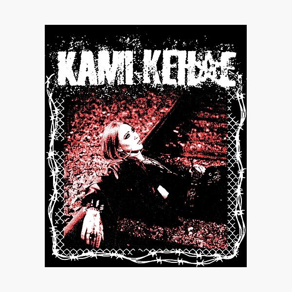 Item preview, Red Silhouette Style Pop Rock Singer designed and sold by GuadalupeDecker.