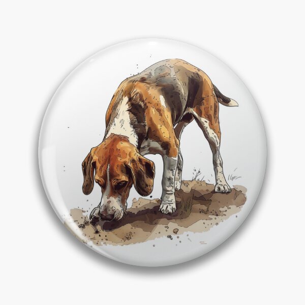 Item preview, Beagle Dog | Cute Puppy Aesthetic Art designed and sold by Mandayartstudio.