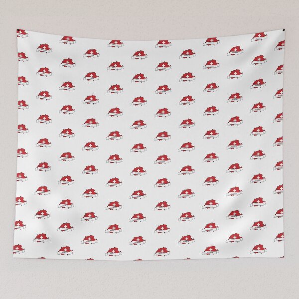 Item preview, Switzerland Map Flag Silhouette Graphic designed and sold by Travel.Art.