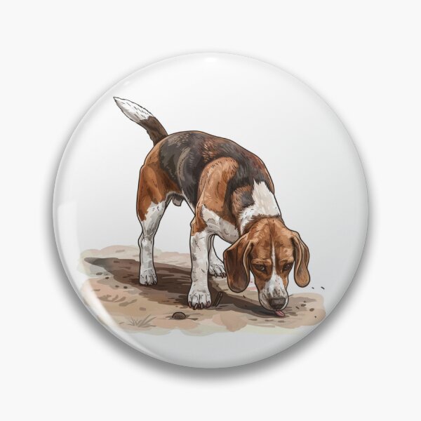 Item preview, Beagle Dog | Cute Puppy Aesthetic Art designed and sold by Mandayartstudio.