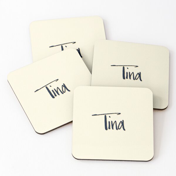 Item preview, TINA personalized type design designed and sold by CharlottePlaceArt.