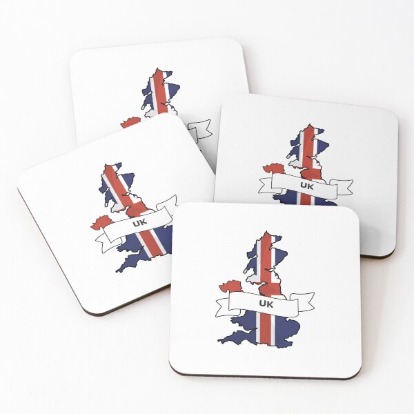 Item preview, UK Map Flag Silhouette Graphic designed and sold by Travel.Art.