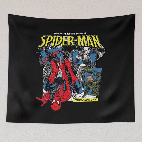 Item preview, Vintage Superhero Comic Cover Graphic Shirt, Web Hero Action Tee designed and sold by CareerKitties.