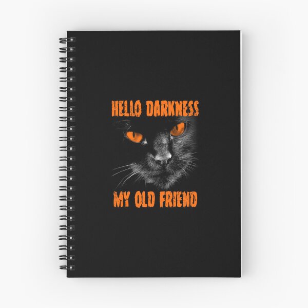 Item preview, Hello Darkness My Old Friend: Orange Eyes designed and sold by GritFX.