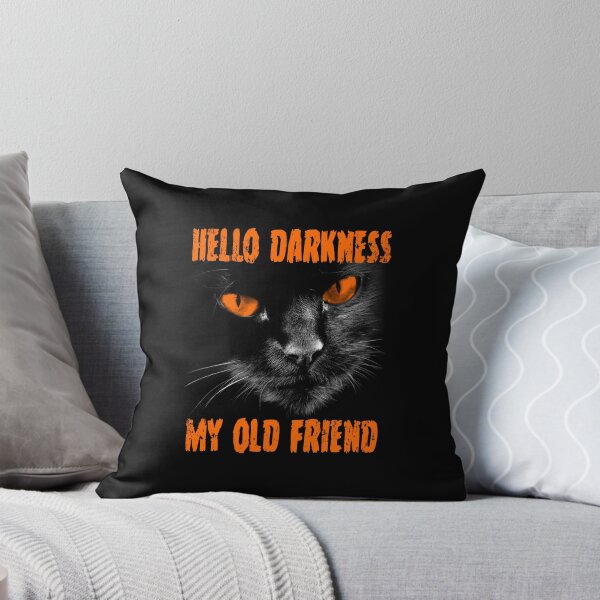 Item preview, Hello Darkness My Old Friend: Orange Eyes designed and sold by GritFX.