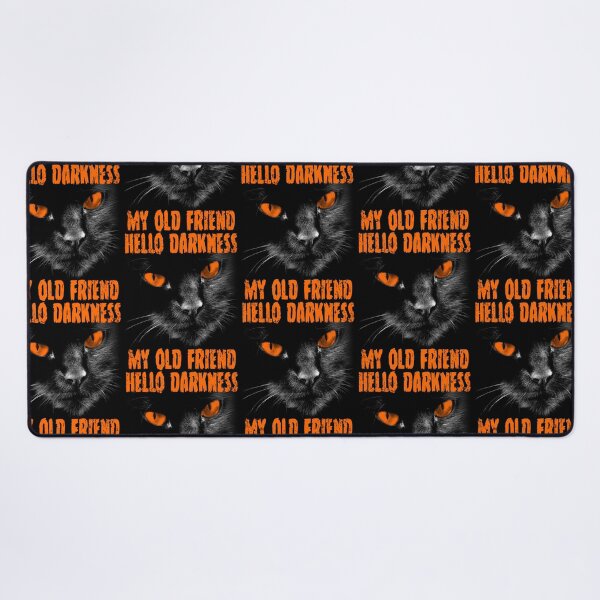 Item preview, Hello Darkness My Old Friend: Orange Eyes designed and sold by GritFX.