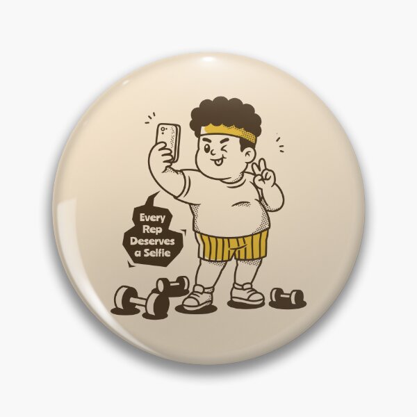 Item preview, Every Rep Deserves a Selfie Funny Gym Workout Selfie designed and sold by adipra.