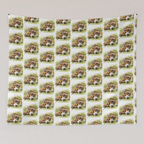 Item preview, Beagle Dog | Cute Puppy Aesthetic Art designed and sold by Mandayartstudio.