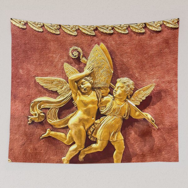Item preview, Cherubs with Bishops Mitre Papal Carriage designed and sold by Diego Re.