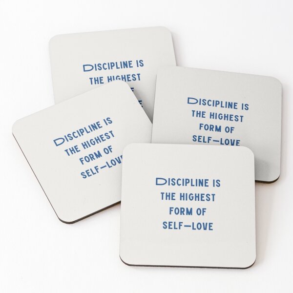Item preview, DISCIPLINE IS THE HIGHEST FORM OF SELF LOVE designed and sold by Anavrisss.