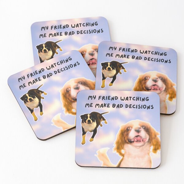 Item preview, Bad decisions puppy  designed and sold by Justlexaprothingss.