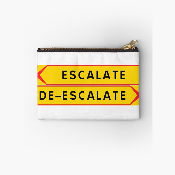 Item preview, Escalate vs. De-escalate designed and sold by ALF2023.