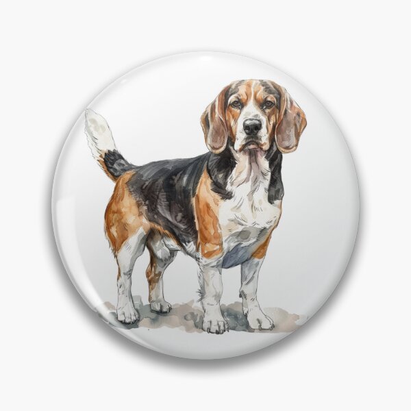 Item preview, Beagle Dog | Cute Puppy Aesthetic Art designed and sold by Mandayartstudio.