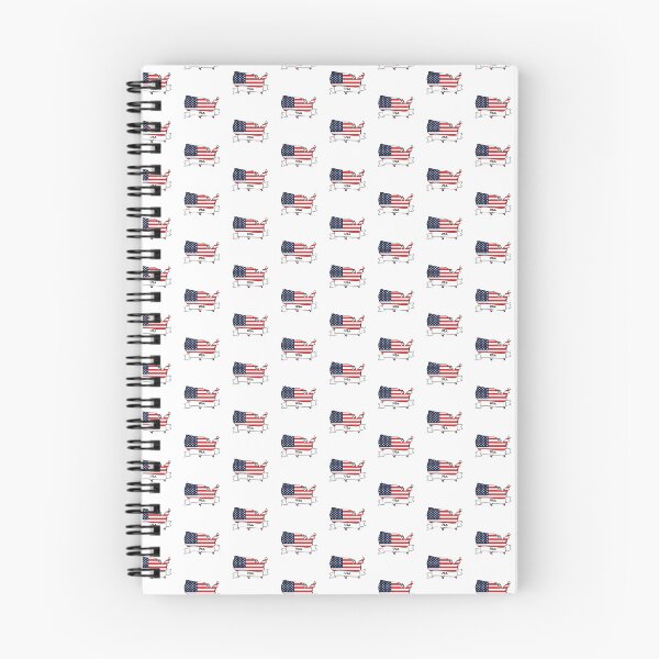Item preview, USA Map Flag Silhouette Graphic designed and sold by Travel.Art.
