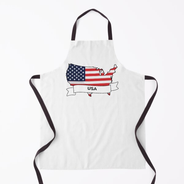 Item preview, USA Map Flag Silhouette Graphic designed and sold by Travel.Art.