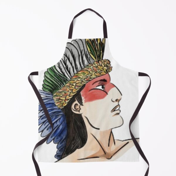 Item preview, Tupi Indian in traditional adornments designed and sold by JATOOBA.