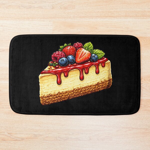 Item preview, Strawberry New York Cheesecake Slice designed and sold by redsharkuk.