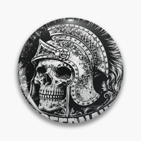 Item preview, Juggernaut Spartan Helmet Skull Vintage Illustration designed and sold by DKSH1234.