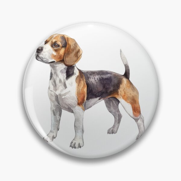 Item preview, Beagle Dog | Cute Puppy Aesthetic Art designed and sold by Mandayartstudio.