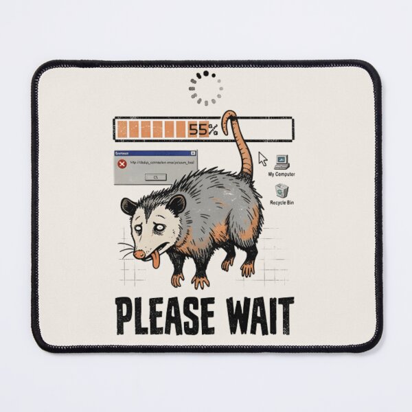Item preview, Please Wait Possum Shirt – Funny Introvert Possum Meme Tee designed and sold by ZyxDes.