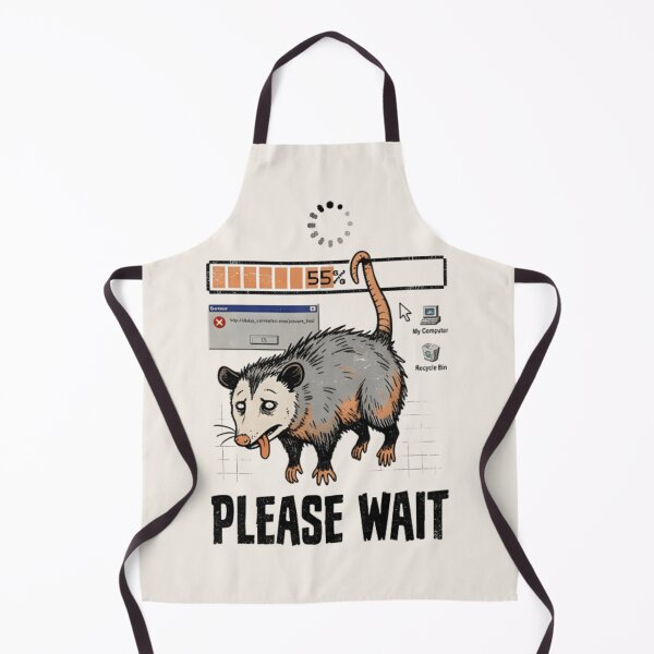 Item preview, Please Wait Possum Shirt – Funny Introvert Possum Meme Tee designed and sold by ZyxDes.