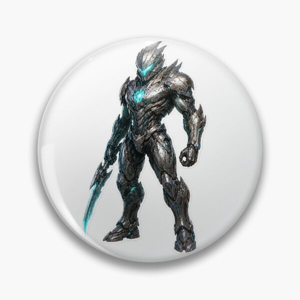 Item preview, Armored Space Warrior Portrait designed and sold by Ruamid.