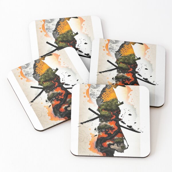 Item preview, Rooted Honor: Japanese Art Samurai Tee designed and sold by ALAPAAP.