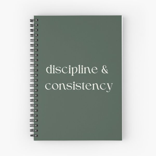 Item preview, DISCIPLINE & CONSISTENCY designed and sold by Anavrisss.
