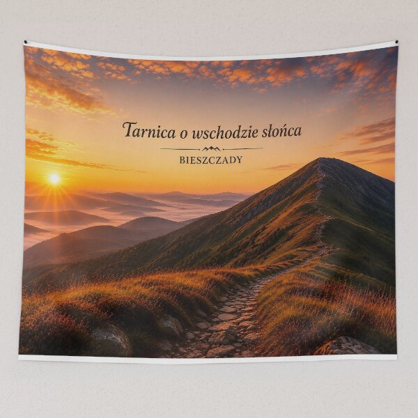 Item preview, Tarnica at Sunrise – Bieszczady Mountains designed and sold by JMDG Studio.