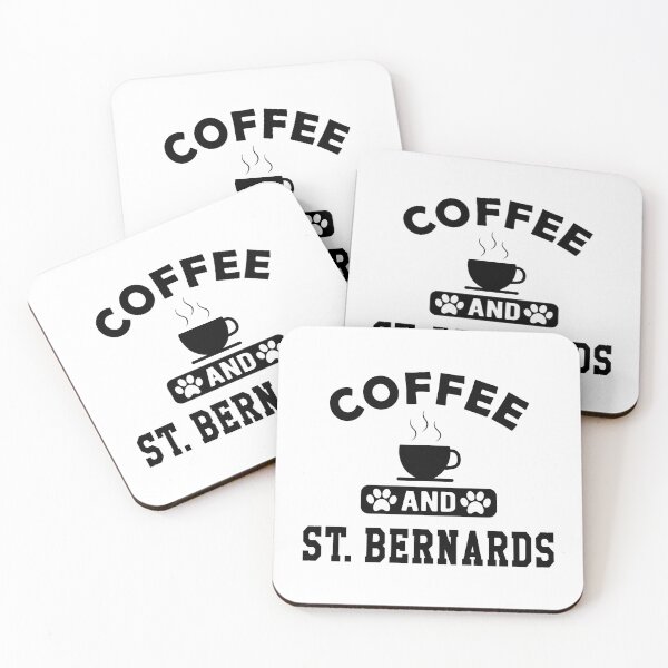 Item preview, Coffee and St Bernards Dog Lover Graphic designed and sold by SoyLamderma.