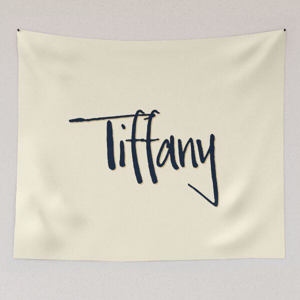 Item preview, TIFFANY personalized type design designed and sold by CharlottePlaceArt.