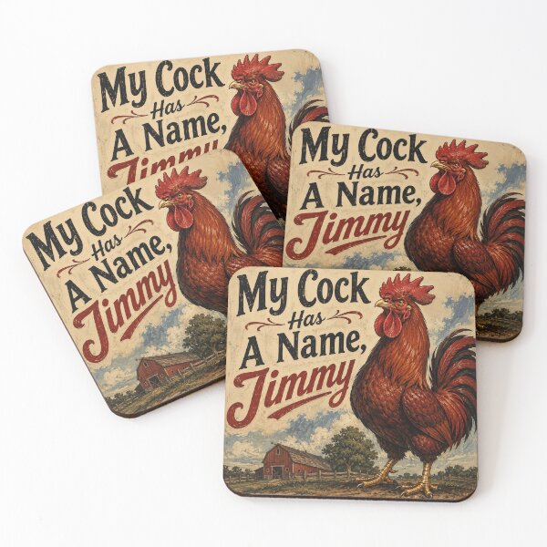 Item preview, My Cock Has A Name, Jimmy designed and sold by SnafflesShop.
