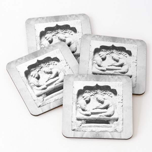 Item preview, Ancient Stone Relief of Board Game Players designed and sold by Ghoul Enterprises.