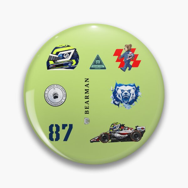 Item preview, Ollie Bearman 87 F1 2026 sticker pack  designed and sold by Pink Polar F1.