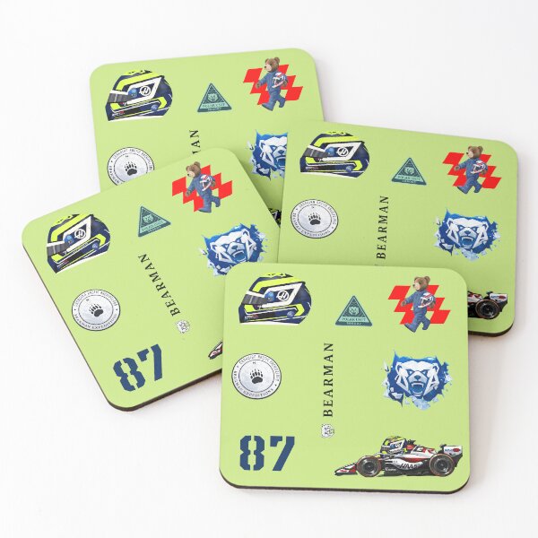 Item preview, Ollie Bearman 87 F1 2026 sticker pack  designed and sold by Pink Polar F1.