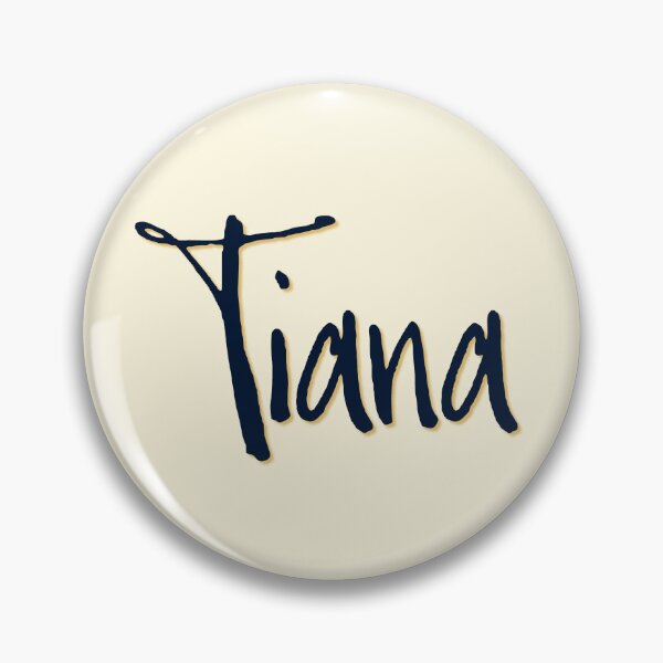 Item preview, TIANA personalized type design designed and sold by CharlottePlaceArt.