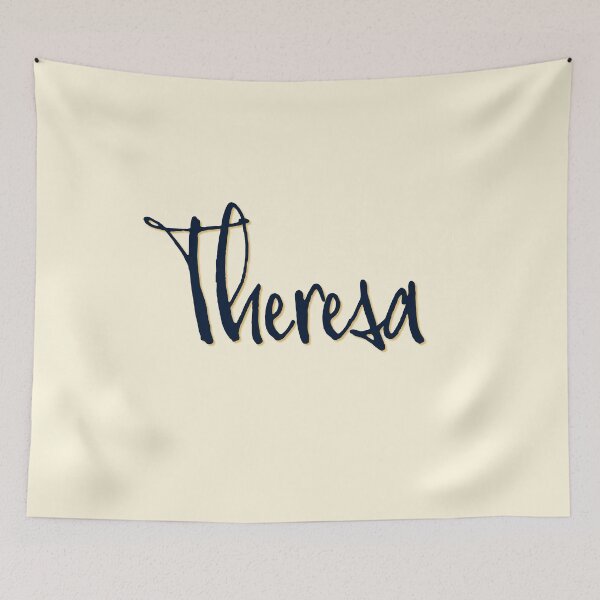Item preview, THERESA personalized type design designed and sold by CharlottePlaceArt.