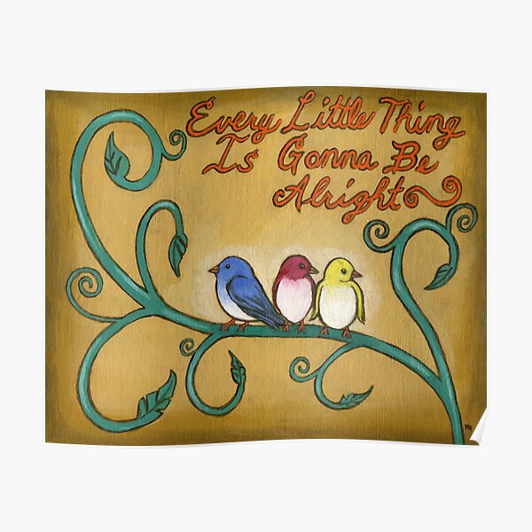 Three Little Birds Poster