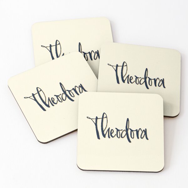 Item preview, THEODORA personalized type design designed and sold by CharlottePlaceArt.