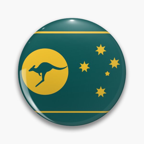 Item preview, Kangaroo Sun Australia- bordered  designed and sold by Kangaroo Sun.