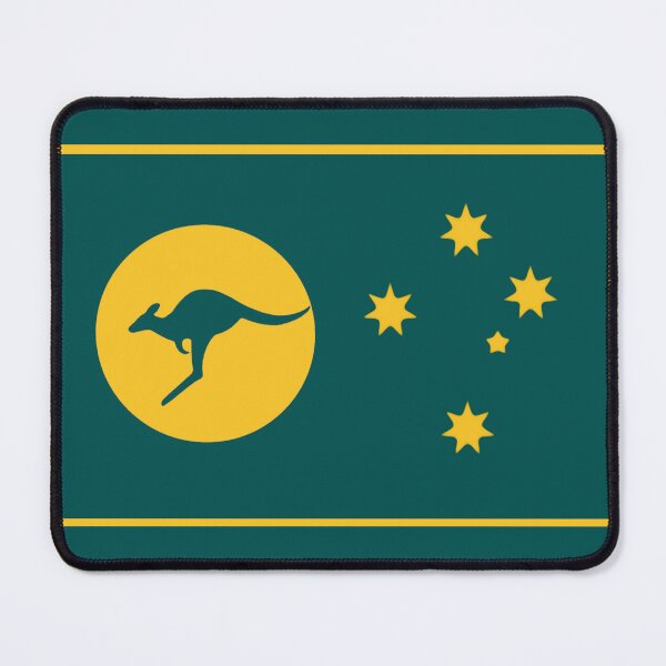 Item preview, Kangaroo Sun Australia- bordered  designed and sold by Kangaroo Sun.